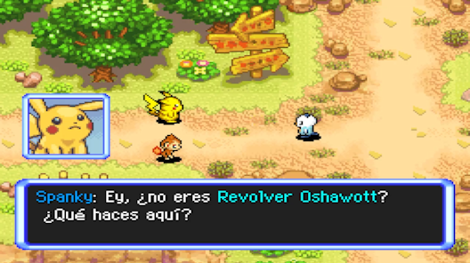 Imagen de Pokémon Mundo Misterioso El Día Libre de Spanky y Mutchell