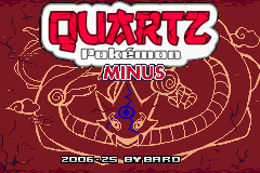 Portada de Pokemon Quartz Minus