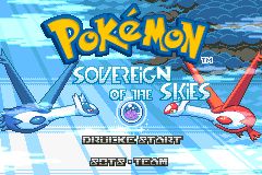 Portada de Pokémon Sovereign of the Skies