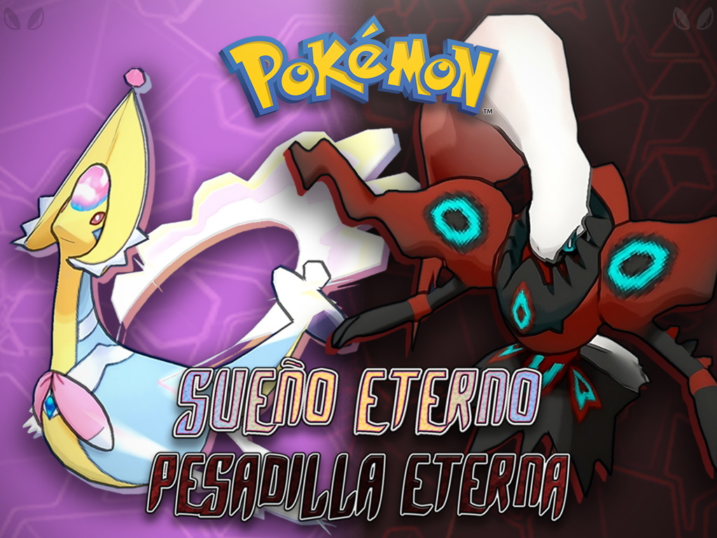 Portada de Pokémon Sueño Eterno y Pesadilla Eterna