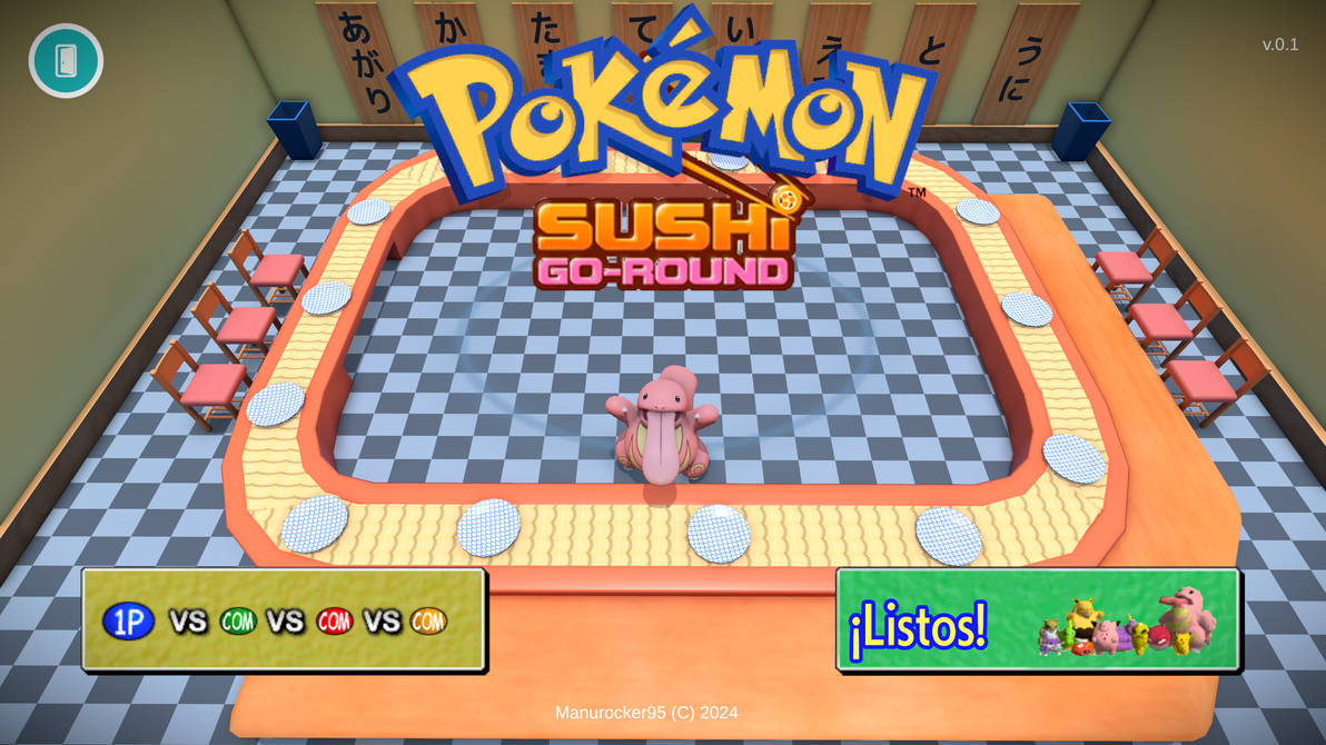 Portada de Pokémon Sushi-Go-Round-Unity