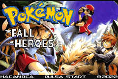 Portada de Pokémon The Fall of Heroes