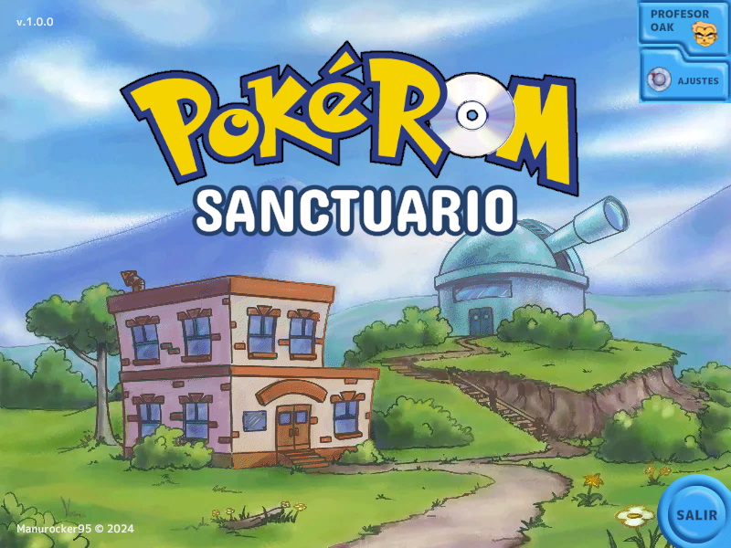 Portada de PokéROM Sanctuary
