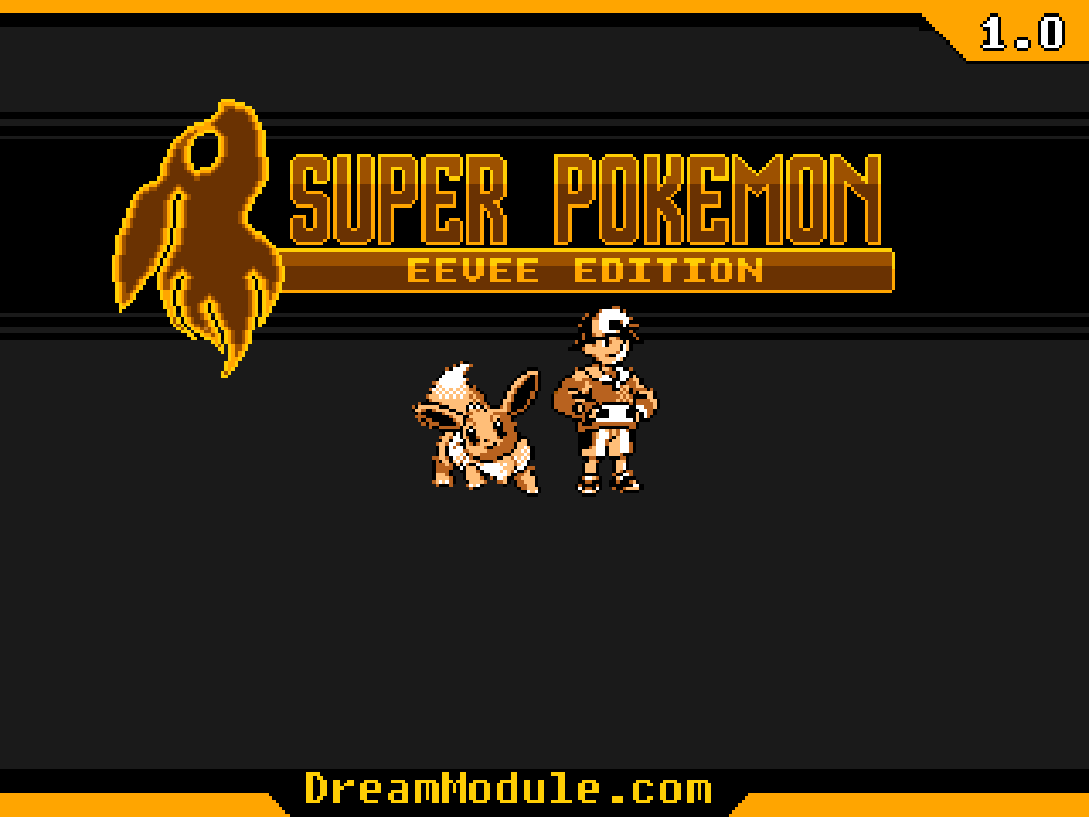 Portada de Super Pokémon Eevee Edition